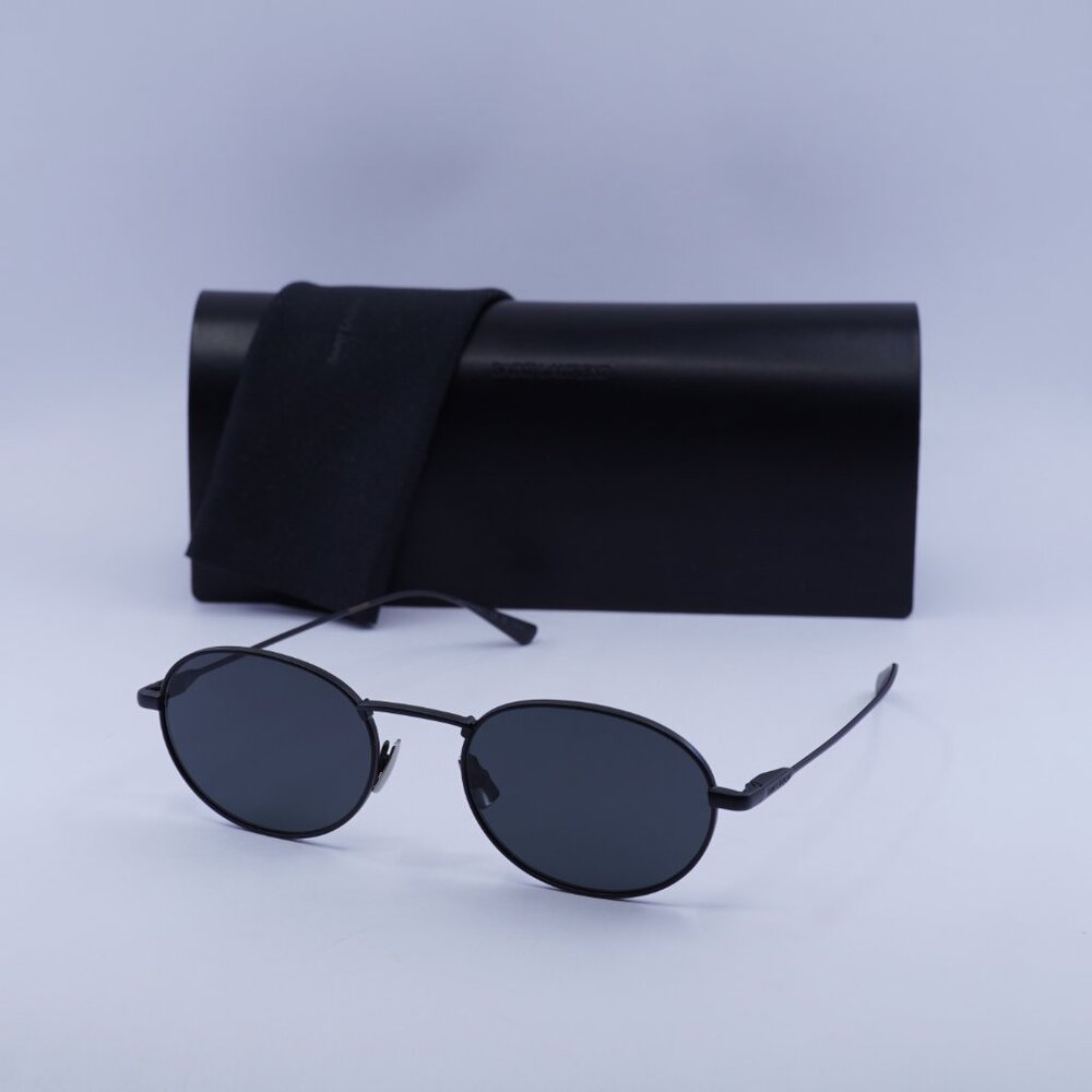 🕶️ New Saint Laurent SL799 001 Sunglasses -Semi Matte Black Frame, Black Lenses - Picture 12 of 12
